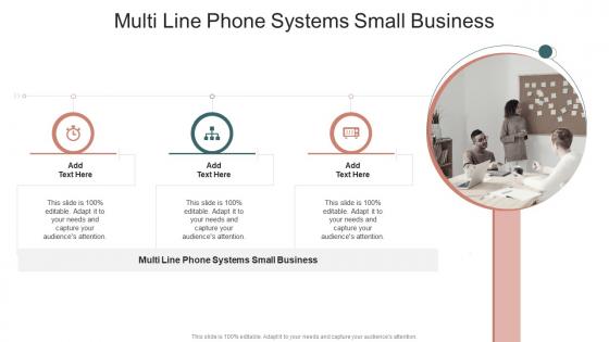 Multi Line Phone Systems Small Business In Powerpoint And Google Slides Cpb