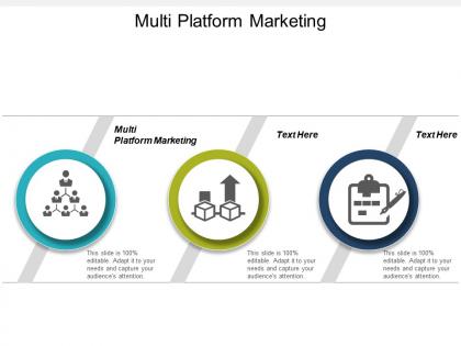 Multi platform marketing ppt powerpoint presentation infographic template maker cpb