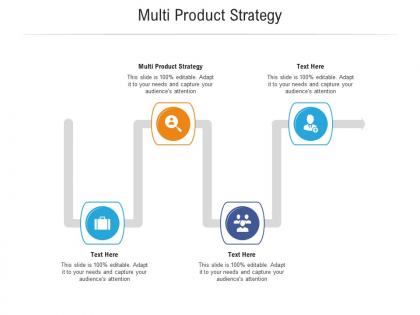 Multi product strategy ppt powerpoint presentation model infographic template cpb
