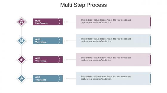 Multi Step Process In Powerpoint And Google Slides Cpb