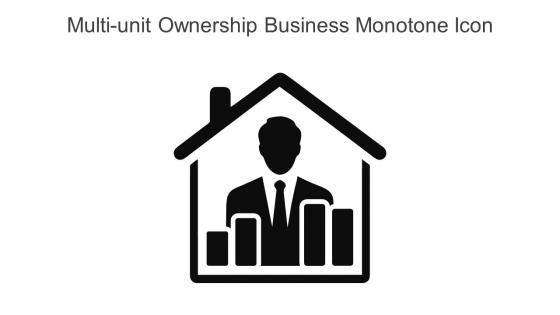Multi Unit Ownership Business Monotone Icon In Powerpoint Pptx Png And Editable Eps Format