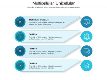 Multicellular unicellular ppt powerpoint presentation ideas example file cpb