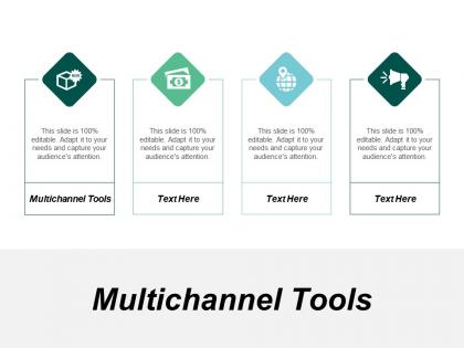 Multichannel tool ppt powerpoint presentation infographic template objects cpb