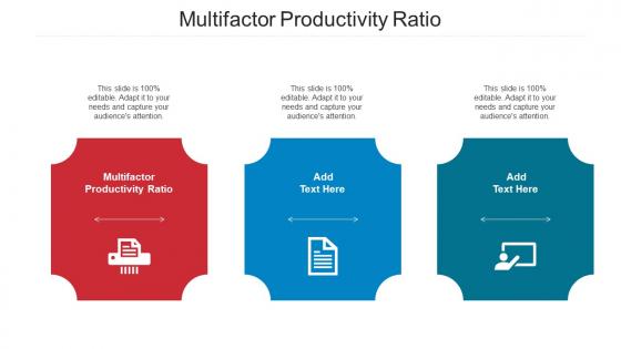 Multifactor Productivity Ratio Ppt Powerpoint Presentation Portfolio Model Cpb