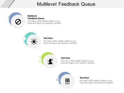 Multilevel feedback queue ppt powerpoint presentation show tips cpb