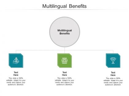 Multilingual benefits ppt powerpoint presentation professional graphics example cpb