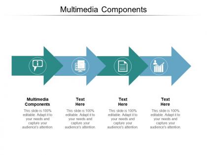 Multimedia components ppt powerpoint presentation model file formats cpb