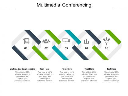 Multimedia conferencing ppt powerpoint presentation portfolio summary cpb