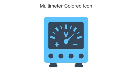 Multimeter Colored Icon In Powerpoint Pptx Png And Editable Eps Format