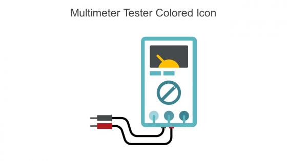 Multimeter Tester Colored Icon In Powerpoint Pptx Png And Editable Eps Format