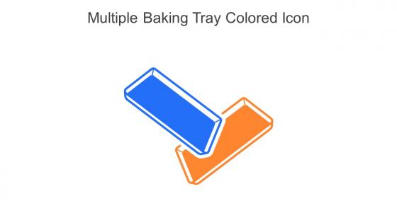 Multiple Baking Tray Colored Icon In Powerpoint Pptx Png And Editable Eps Format