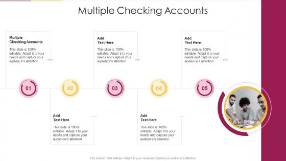 Multiple Checking Accounts In Powerpoint And Google Slides Cpb