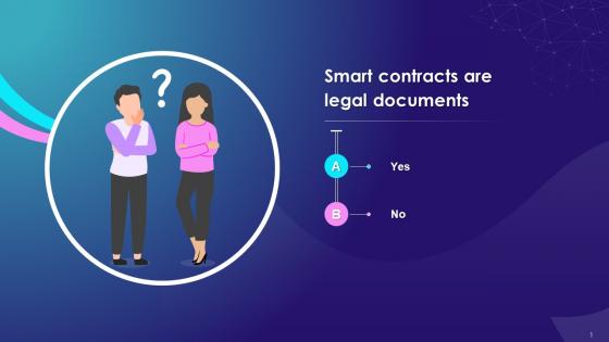 Multiple Choice Question On Smart Contracts Training Ppt