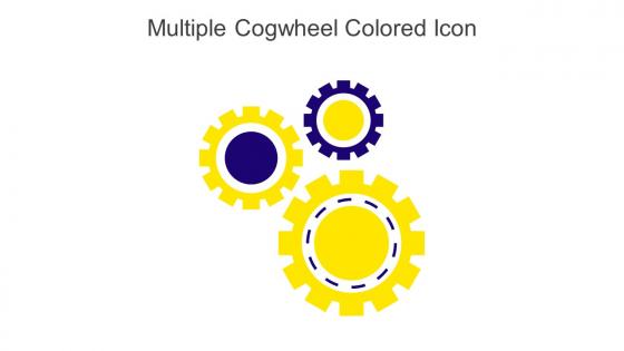 Multiple Cogwheel Colored Icon In Powerpoint Pptx Png And Editable Eps Format