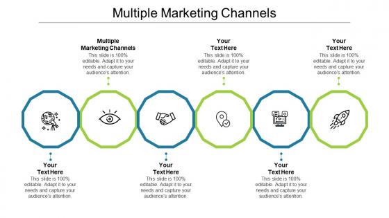 Multiple marketing channels ppt powerpoint presentation show graphics design cpb