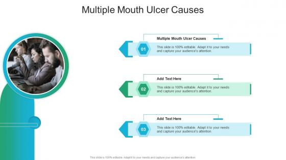 Multiple Mouth Ulcer Causes In Powerpoint And Google Slides Cpb