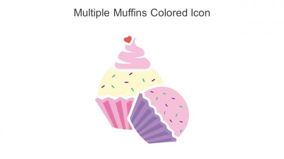 Multiple Muffins Colored Icon In Powerpoint Pptx Png And Editable Eps Format