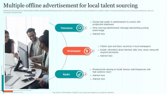 Multiple Offline Advertisement For Local Talent Sourcing Comprehensive Guide For Talent Sourcing