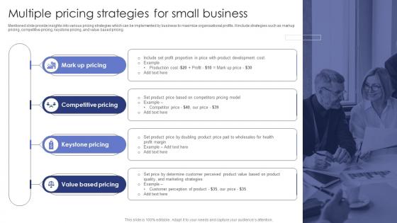 Multiple Pricing Strategies For Small Business