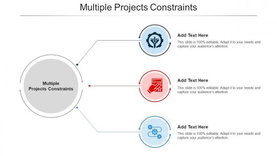 Multiple Projects Constraints Ppt PowerPoint Presentation Infographic Template Cpb