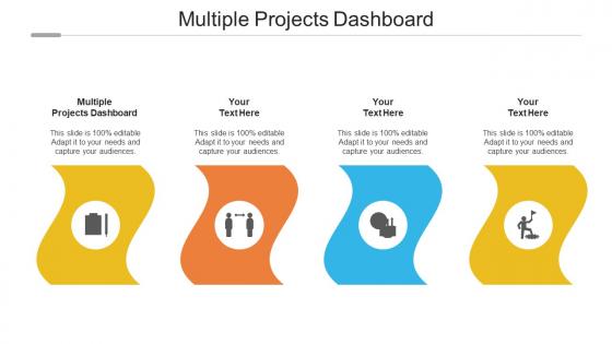 Multiple projects dashboard ppt powerpoint presentation summary example topics cpb
