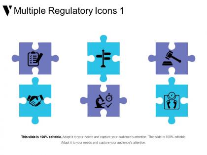 Multiple regulatory icons 1 sample ppt presentation