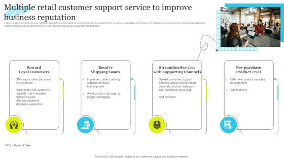 Multiple Retail Customer Support Service To Improve Business Reputation