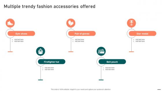 Multiple Trendy Fashion Accessories Offered Effective Guide To Boost Brand Exposure Strategy SS V