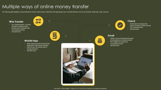 Multiple Ways Of Online Money Transfer