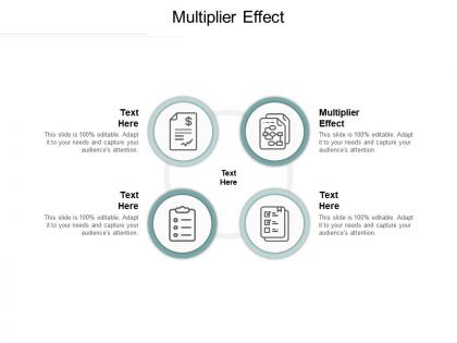 Multiplier effect ppt powerpoint presentation ideas deck cpb