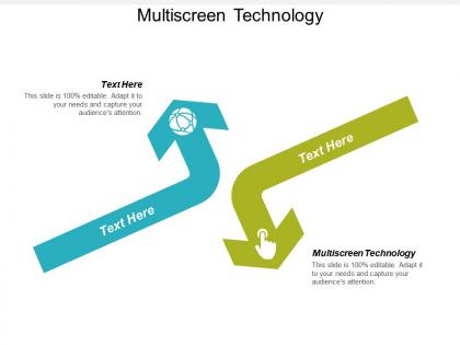 Multiscreen technology ppt powerpoint presentation infographic template mockup cpb