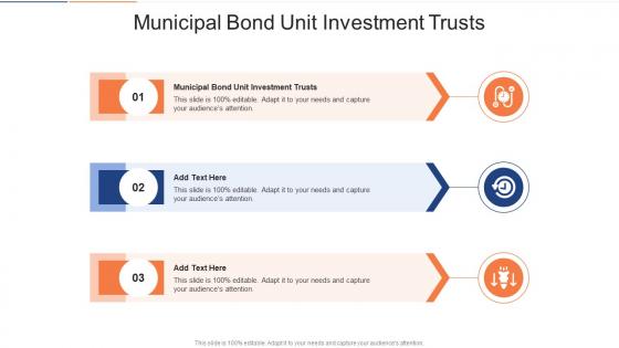 Municipal Bond Unit Investment Trusts In Powerpoint And Google Slides Cpb