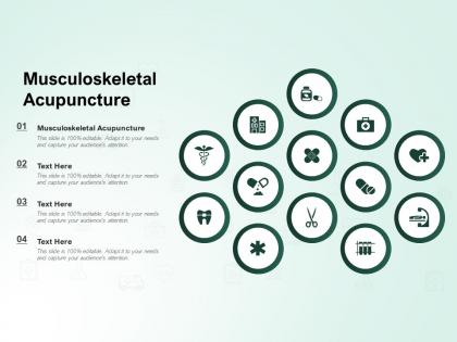 Musculoskeletal acupuncture ppt powerpoint presentation styles designs