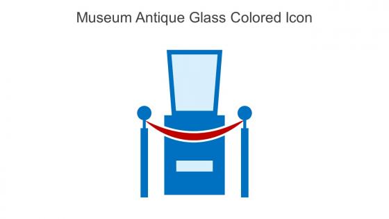 Museum Antique Glass Colored Icon In Powerpoint Pptx Png And Editable Eps Format