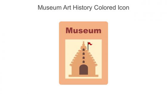 Museum Art History Colored Icon In Powerpoint Pptx Png And Editable Eps Format