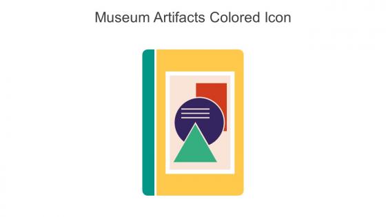 Museum Artifacts Colored Icon In Powerpoint Pptx Png And Editable Eps Format