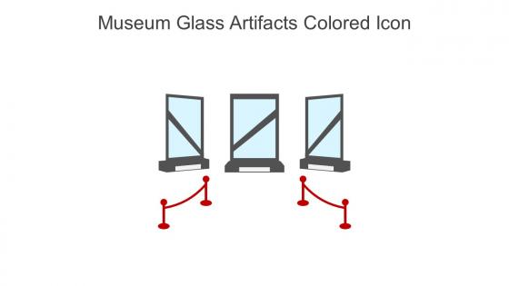 Museum Glass Artifacts Colored Icon In Powerpoint Pptx Png And Editable Eps Format