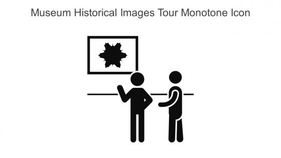 Museum Historical Images Tour Monotone Icon In Powerpoint Pptx Png And Editable Eps Format