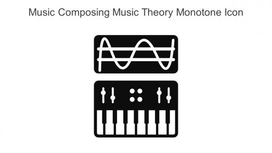 Music Composing Music Theory Monotone Icon In Powerpoint Pptx Png And Editable Eps Format