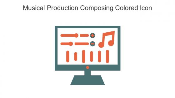 Musical Production Composing Colored Icon In Powerpoint Pptx Png And Editable Eps Format