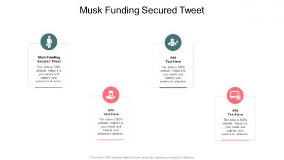 Musk Funding Secured Tweet In Powerpoint And Google Slides Cpb