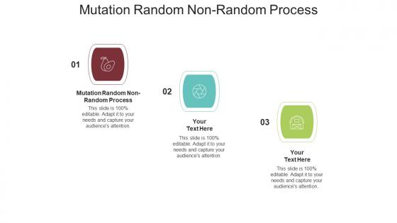 Mutation random non random process ppt powerpoint presentation inspiration icons cpb
