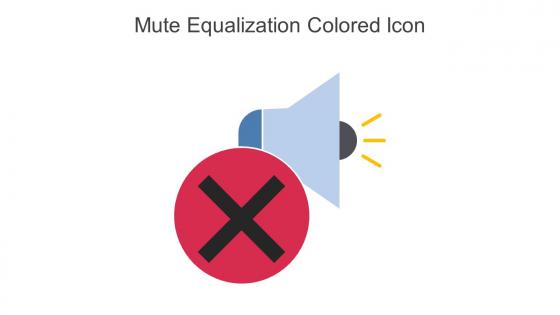 Mute Equalization Colored Icon In Powerpoint Pptx Png And Editable Eps Format