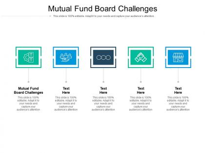 Mutual fund board challenges ppt powerpoint presentation show graphics download cpb