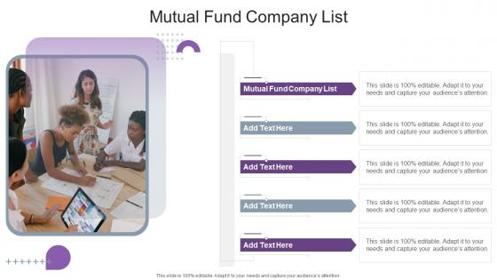Mutual Fund Company List In Powerpoint And Google Slides Cpb