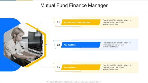 Mutual Fund Finance Manager In Powerpoint And Google Slides Cpb