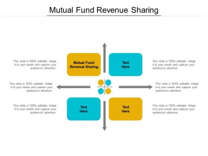 Mutual fund revenue sharing ppt powerpoint presentation infographic template diagrams cpb