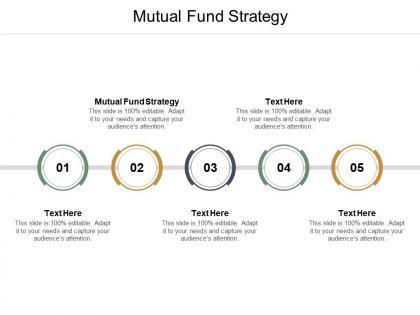 Mutual fund strategy ppt powerpoint presentation icon infographics cpb