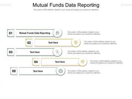 Mutual funds data reporting ppt powerpoint presentation visual aids gallery cpb