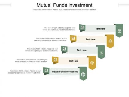 Mutual funds investment ppt powerpoint presentation infographic template model cpb